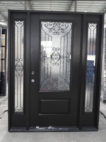 Composite front door - door, with