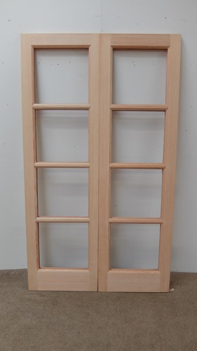 French door pair external - french,