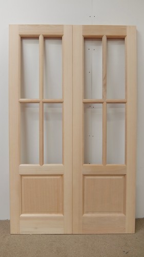 French door pair external - door,