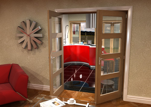 1597mm oak internal - 1597mm, light