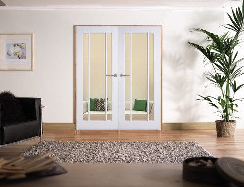 White langdale rebated pair - langdale,