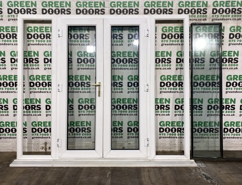 Wide french doors wih side - french,