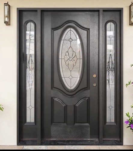 Composite front door - door, with