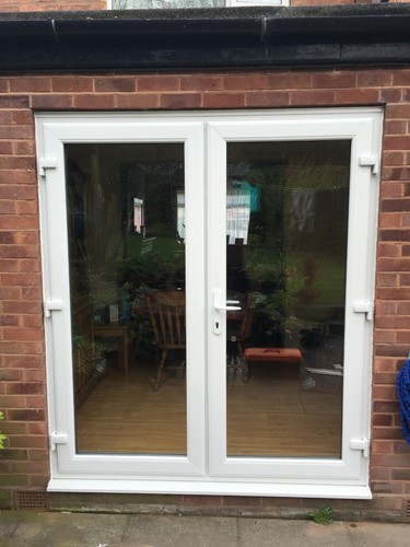 French doors patio - french,