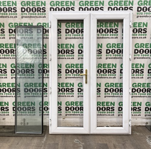 White upvc french - upvc, doors