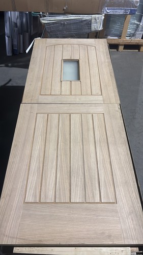 80x32 unfinished oak external - unfinished,