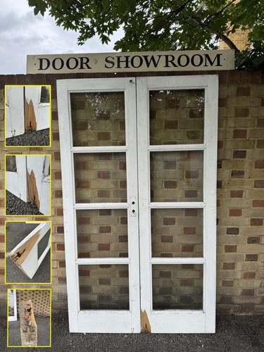 Reclaimed french single glass - reclaimed,