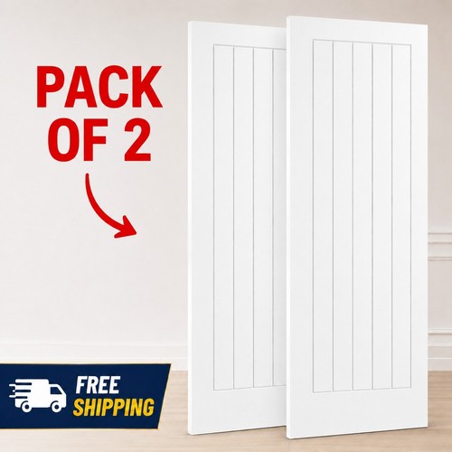 White primed cottage - white,