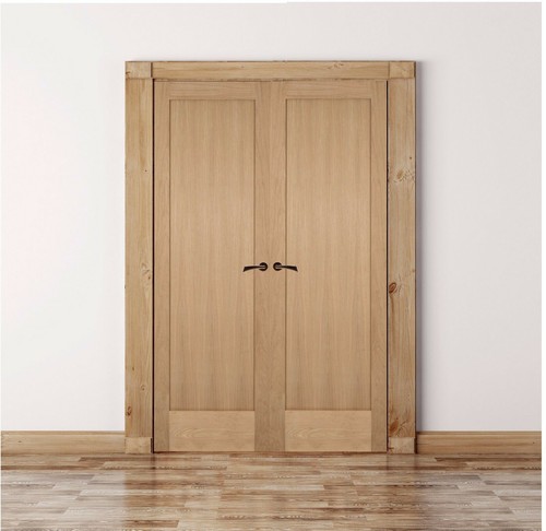 Oak internal french - french, door