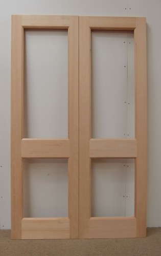 French door pair - door,