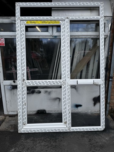 New white upvc door with - new,