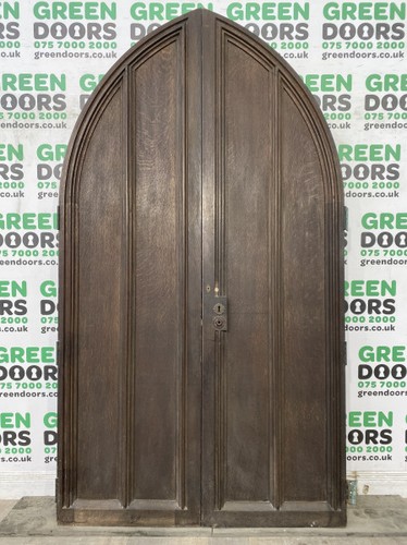 Arched church french - church, doors
